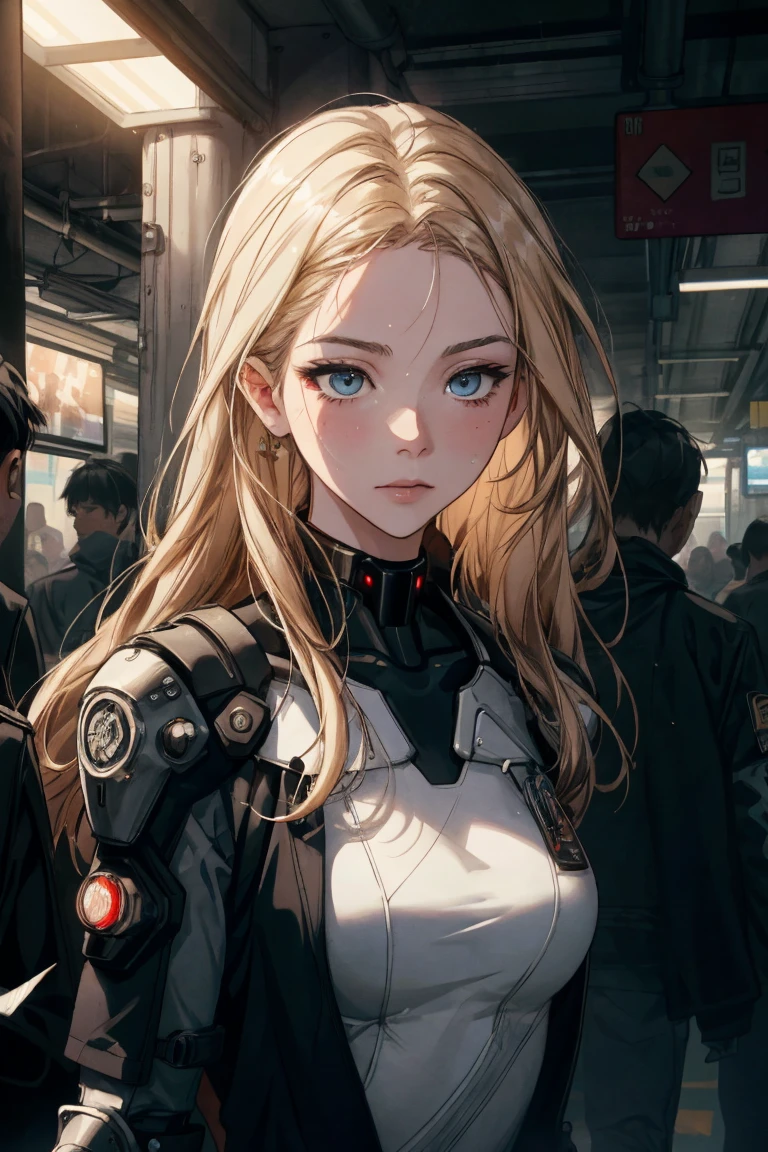 best quality, ((best face)) ,ultra high res, (photorealistic), (detailed face and eyes), Anime girl sitting on the ground with a gun, guweiz, guweiz on pixiv artstation, guweiz on artstation pixiv, guweiz style artwork, from Girls Frontline, Girls Frontline Style, Girls Frontline CG, M4 Sopmod II Girls' Frontline, fine details. Girls' Frontline , halo, , torogao, shy, anime style, Cubist Futurism, drop shadow
