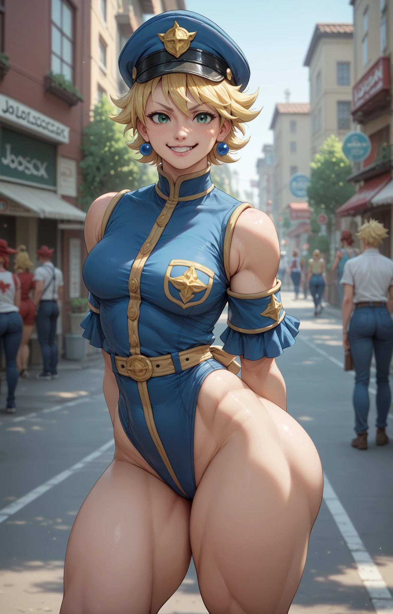 Sayla Mass, (セイラがin cowgirl position性交する:1.9999999), ((realistic, highest quality, High resolution, real women pictures:1.6)), (((A 16-year-old high school girl wearing a long-sleeved leotard for gymnastics competitions:1.8)), (high neck leotard:1.4), (slender body shape:1.9), in cowgirl position性交する美少女, ((anatomically correct:1.2)), (leotard with thin fabric:1.2), (Cowgirl pose with penis inserted into vagina:1.8), curved body, 大きく股を開いてin cowgirl position, 濡れると肌に吸い付くhigh neck leotard, (Sayla Massの髪型:1.9), bob cut short blonde hair, Short hair with even nape, Detailed depiction of the vagina, beautiful thighs, penis thrusts up vagina, nose too small, thin waist, 16 year old beautiful girl has sex with her clothes on, saddle, in cowgirl position, tears in my eyes:1.2, girl straddling a big man, (normal limb:1.4), Too cute small face, The whole body is wet with sweat, (put your hands behind your head:1.5), can'I can't see my nostrils, (Sayla Mass:1.9), realistic, lips slightly open, (anatomically correct:1.2), (A big man inserts his penis into Sayla and shakes his hips.:1.6), (In front of an audience:1.4), 美女が大男とin cowgirl position性交を, The most erotic and cute face