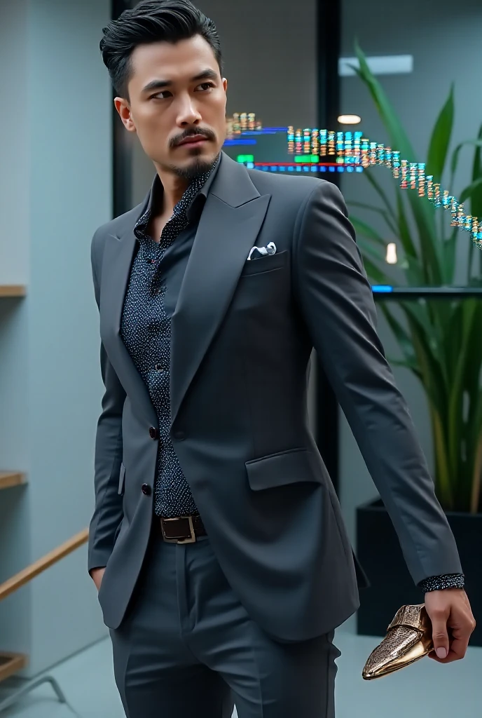 Convert this image in suit