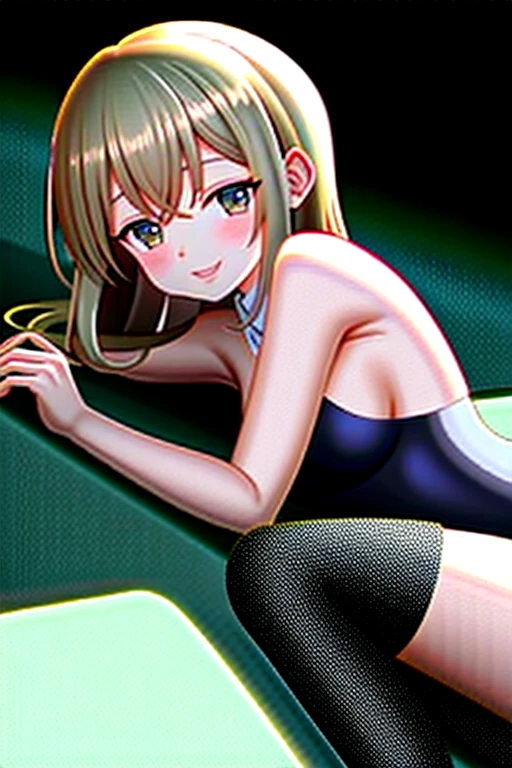 1 woman, alone, 8K, masterpiece,, Masterpiece, 8ก, (:1.5), Cute face, , look at the audience., Stationary face , (nipple:1.6)ry:1.8), blue panties,