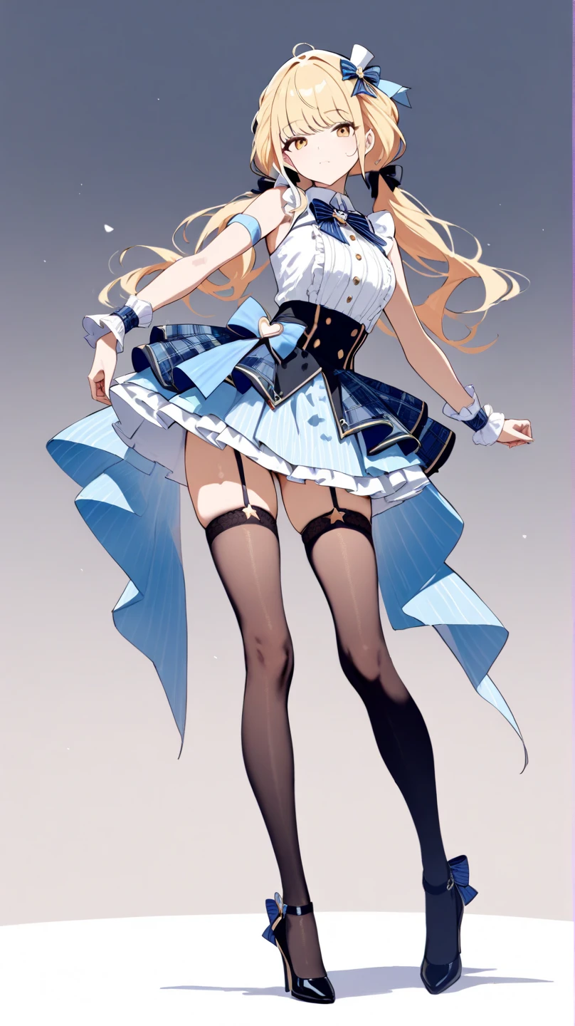 imagine a character, big quality, full 4k resolution, very detailed, full body, ((standing)), the most beauty girl, 1girl, (solo), mature woman, solo, inspired by Navia= 1:10, standing, spread_legs , ((boobs_naked)), boobs_out, miniskirt, dress, puffy_short_sleeves, puffy_nipples, open dress, window, boob cut, boobless, braless, tight panties, micro panties, panties_around_ankles= 1:5,tight_thigh_stockings, hels shoes, revealing clothing, medium breasts, hips bones, long curly blonde hair, blue eyes almond, tongue out, open mouth, excesive female pubic hair, clitoris, puffy pussy, pussy peek, pussy_juice_puddle, pussy_juice_stain, public indecency, anime style=1:5, simple background, white background, nfsw