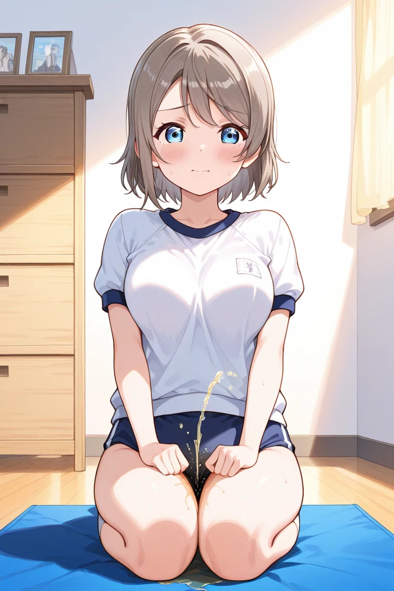 score_9, score_8_up, score_7_up, source_anime, , best quality, masterpiece, official art, absurdres, highres, ultra-detailed,waifu2x,Collection: Pixiv 1000,break,1girl, school girl, (:1.1),(petite:1.1),small breasts, very short hair, pixie cut,shiny hair,shiny skin,cute face,tearing up,black eyes,(nipples:1.2),orgasm face,wide open eyes,open mouth,(arched back:1.3),(man:1.2),(man behind girl:1.3),(doggy style sex:1.4),get down all fours,hetero,(man hold girl's waist:1.4),indoors,(clothed sex,intense sex:1.5),sweat,(faceless man:1.1),(female focus:1.2),sexual climax trembling, female orgasm, motion lines, motion blur, trembling, heavy breathing, cum,bukkake,sound effects,break,(clear line illustration:1.2), super detailed skin, shiny skin, very high resolution, very aesthetic, Best sexual lighting powered by famous artist, 8k, 16k, cute picture, beauty illustration,photoshop_(medium),,(Detailed Lighting),best anime 8k konachan wallpaper, pixiv contest winner, uncensored,