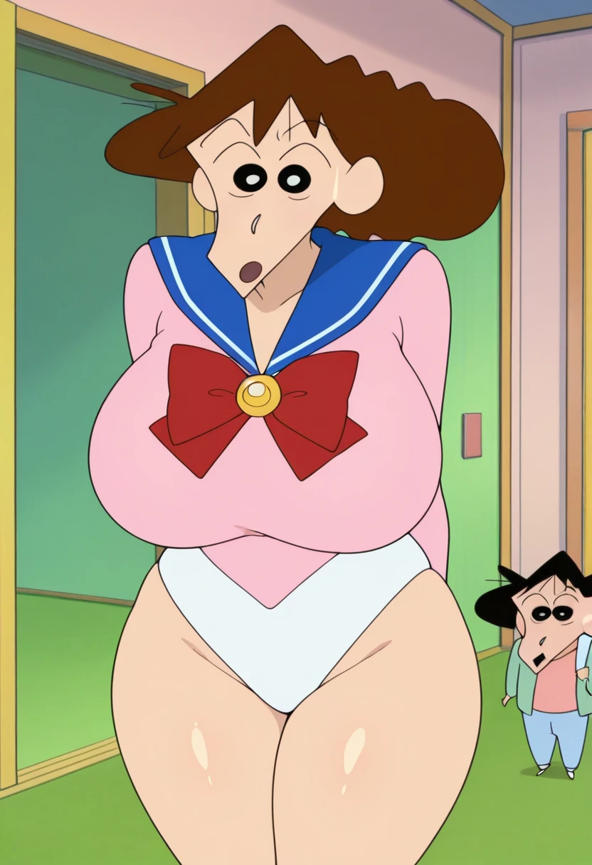 sawadamichiko,retro artstyle,1980s \(style\),1girl,solo,dress,belt,fellatio,bed room, masterpiece, expensive quality, very_expensive_solve, big_file size, full color,(completely nude:1.2),pussy,niplles,(vaginal sex:1.2),(toddler:1.6),(chibi:1.3),(flat chest:1.5),