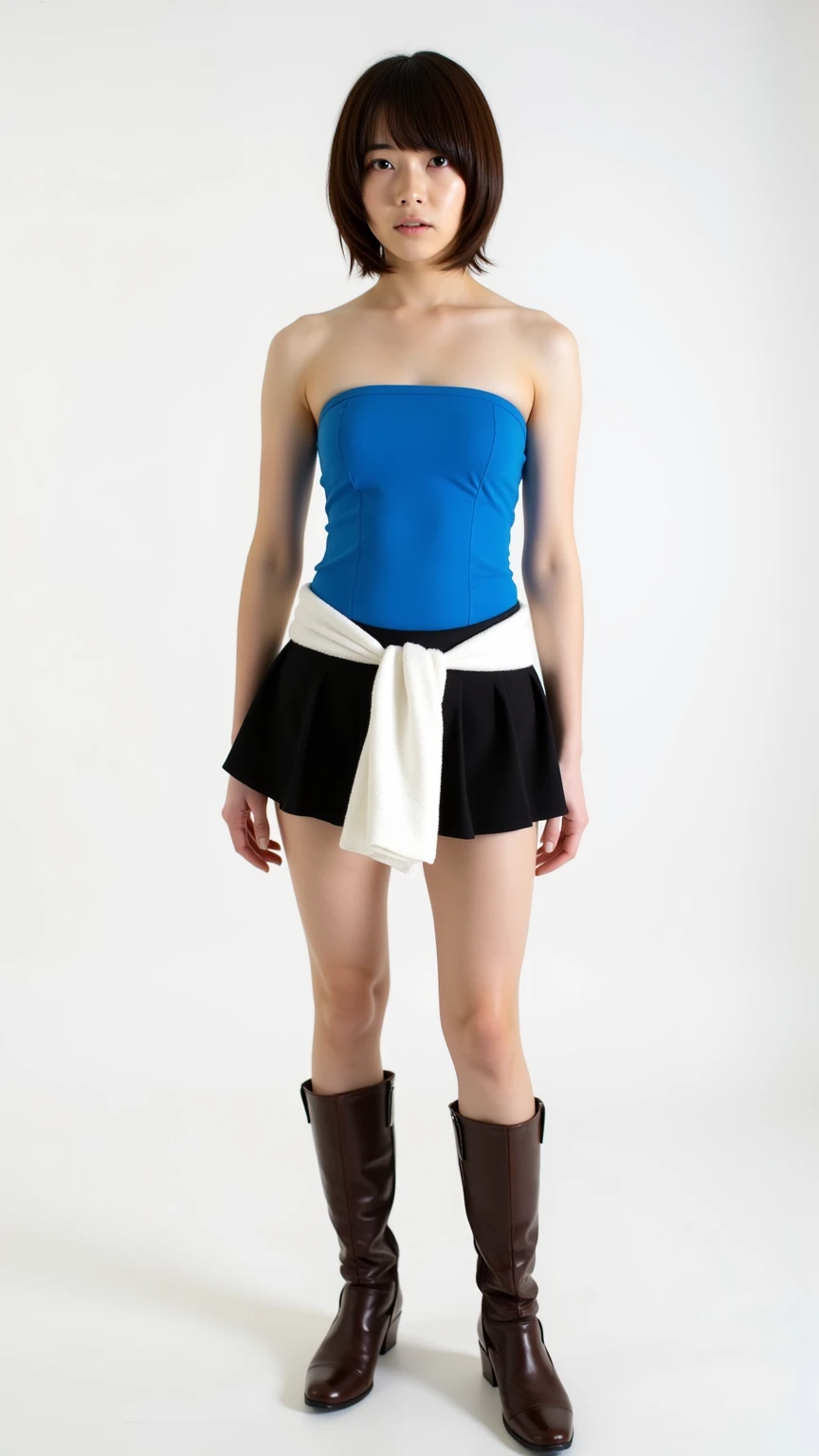 You can even see the feet, (Arch your back), Be patient with peeing, mini skirt, (From below), uniform, (can not see, No humans, Headless, Faceless:1.5), Cute big tits, (8k, RAW Photos, Highest quality, masterpiece:1.2), (Realistic, photo-Realistic:1.37), Photon Mapping, Radio City, ((Hasselblad Photography)), Physically Based Rendering, whole body, socks