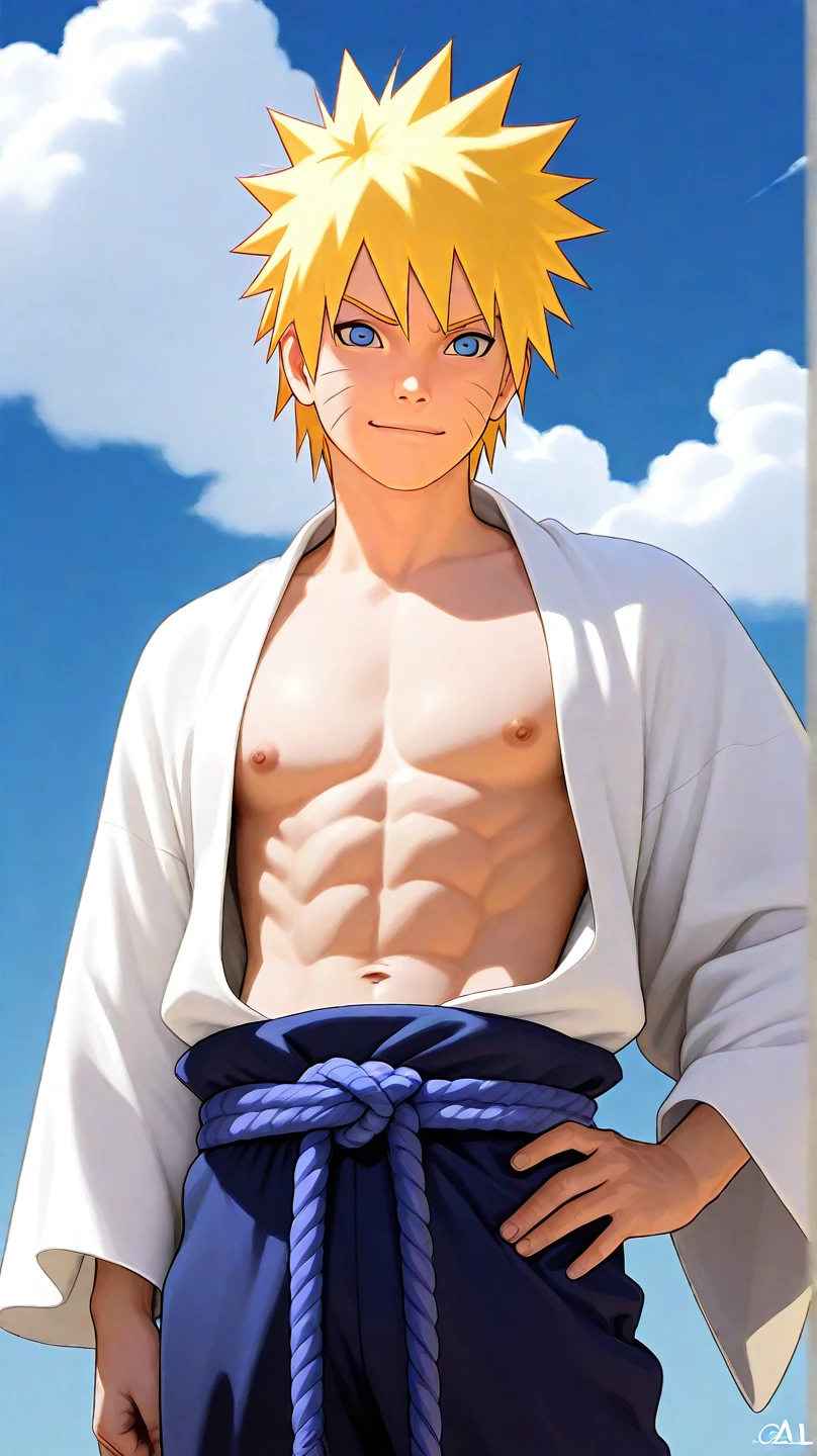 male blonde naruto uzumaki armpit