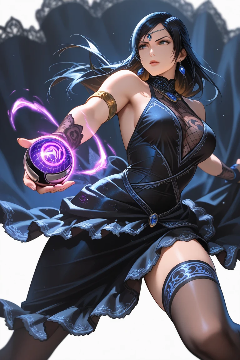 (Masterpiece) A very beautiful glasses female adventurer in a maid outfit,Fate stay night,(28-year-old woman) composition where the whole body can be seen from the feet ((beautiful face)) sunlight cinematic light beautiful woman, beautiful dark eyes, black long hair, complete anatomy , very cute, (black eyes), (head frame), central image, style, bioluminescence, 8 life size, 8k resolution, human hand, strangely perfect, elegant, full close-up, dynamic , from the very character sheets and concept art, to the stunningly beautiful 20-something girl's body being sleek, symmetrically arranged and balanced in front of the viewer, down to the detailed hairstyles. explained in detail. --auto --s2