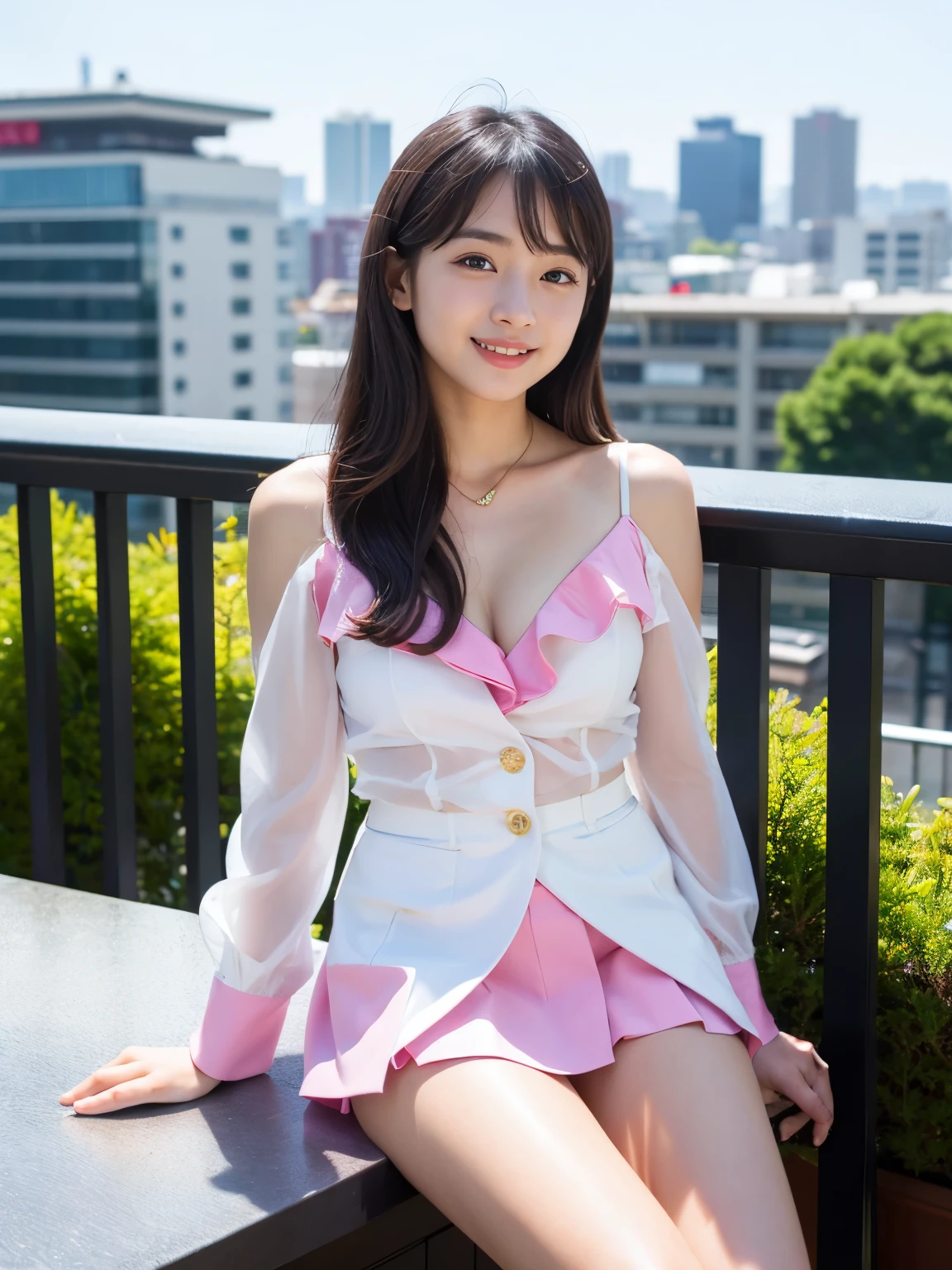 Japanese female, a lot of details, (underweight), detailed black hair, beautiful detailed hair, super fucking beautiful, delicate beautiful face, complex details beautiful and delicate eyes, perfect hands, (flat chest best quality:1.5), perfect and delicate limbs, detailed skin, best quality, ultra-detailed,(cheerful grin:1.5),
alley, concrete texture, (standing), curly hair, (cream formal suit:1.4), Japanese, Scene of Pleasure, (in the neon street:1.3), at night, cowboy shot, ground-level shot