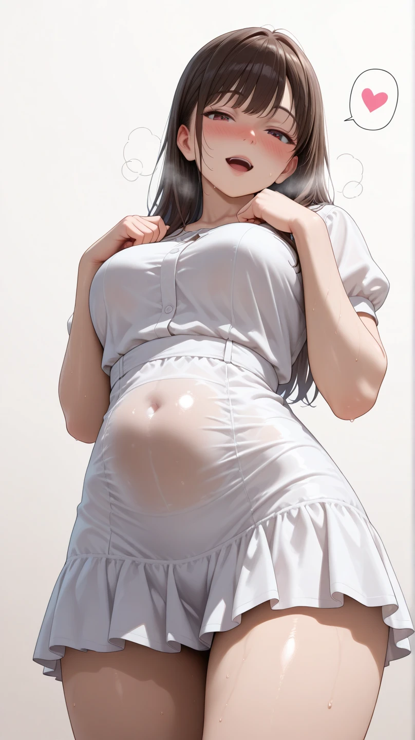8K, Unrivaled beauty, (pale white skin:1.4), transparent and red , silver pubic hair, perfect face, perfect face, A beautiful nurse caring for a naked matient lying on a bed in a hospital room, pregnancy, perfect nudity, sexyy, tall,high length:1.3), deep blush, Intense and dirty eyes, ((Naughty stockings)), (silver pubic hair:1.3), confidentness and dignity, (pregnancy:1.1), elegant bob