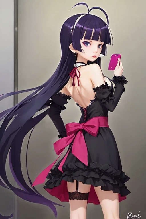 Remove the phone,Realistic style