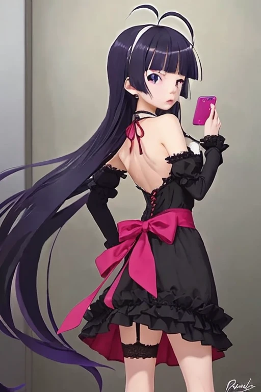 Remove the phone，Realistic style
