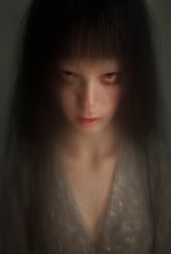 Sadako+A Japanese style+Cleft Mouth Woman
