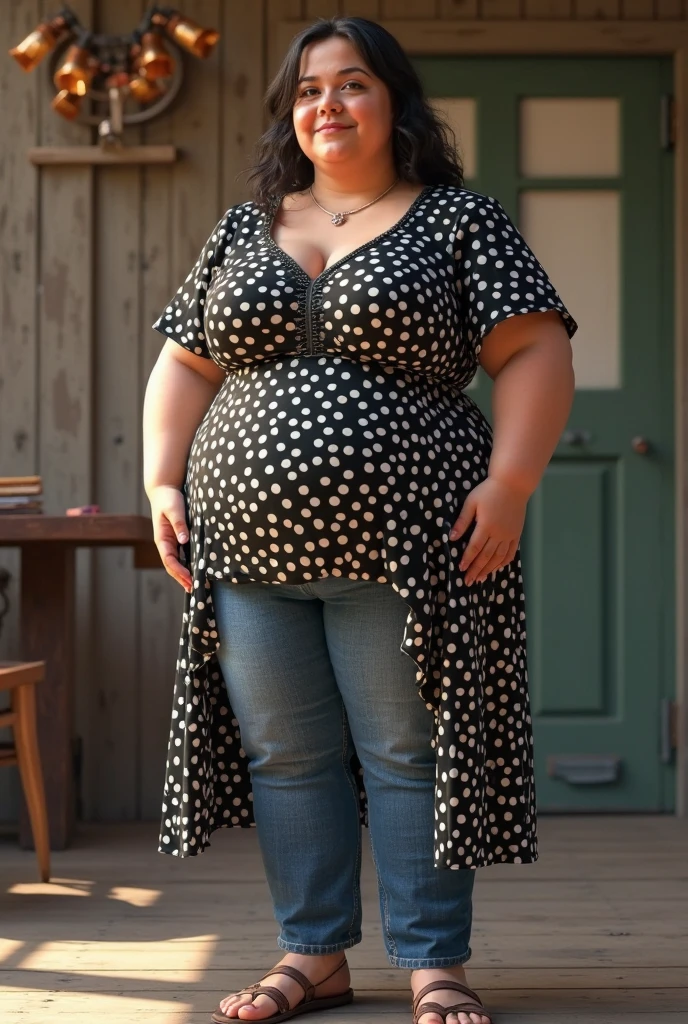 Roxanne Hancock, her name is Shaniqua, high quality, 1 old woman, ((50-year-old pear shaped body black woman)), ((50 years old)), (((pear shaped body 1.9))), (thick thighs), ((wrinkled body)), ((((old body)))), ((short curly hair)), (no make up), (she is wearing a casual chic outfit), POSE: standing, BACKGROUND: outdoor: At Bacchanal Wine in the Bywater neighborhood