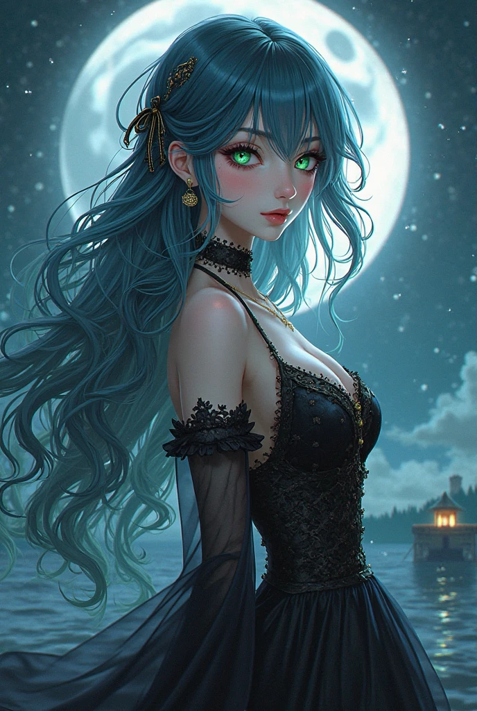 Sexse girl in btth anime girl queen Medusa