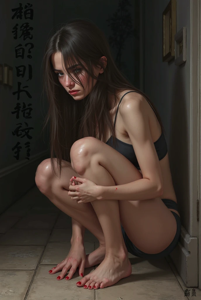 highest. quality possible, perfect anatomy and bone structure, full body shown, sexy perfect feet, sexy perfect ankles, veins, ponytails, toned muscles, toned shoulders, freckles, perfect grey eyes, scary eyes, red blood on her nude ass, Blood dripping off her mouth, a lot of dripping blood, bloody mess, their bodies are covered in red dripping blood, they are sexy female man killers, ,masterpiece, bloody blowjob, detailed cock, (she has your cock in her mouth), (((red dripping blood))), sexy and perfect tight heart shaped ass, ((female vampire with sharp perfect fangs)), intense, super slutty, (skintight slutty and revealing bodysuit), ((skirt/pantyhose)), perfect legs and skinny thighs, pantyhose, ((perfect tight ass)), they just killed a man during sex and are covered in his blood, murder scene, beautiful horror. bigger , perky nipples, blood dripping off her skin, she just killed a man during sex