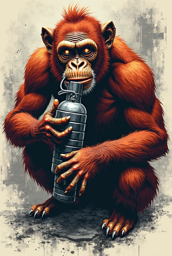 ((evil nurse in laboratory, girl in bikini shackled to table, transplanting a gorilla brain))) by Mort Kunstler, by Norman Saunders, By Basil Gorgos, by Frank Frazetta, by Bernie wrightson, Fumetti style, 50s 60s aesthetic, Men's action magazine vibe, very vintage retro, lurid and vivid colors, soft lighting, medium contrast, HD, 8x, intricately detailed, ripped borders, torn and wrinkled pages
