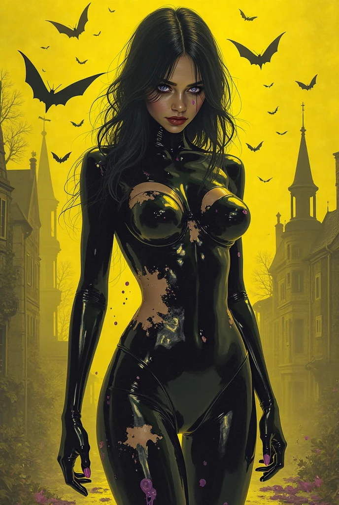 Catwoman and naked with big boobs out