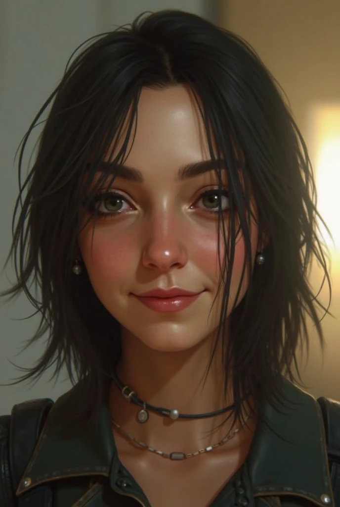 black hair, super detail, lighting baground