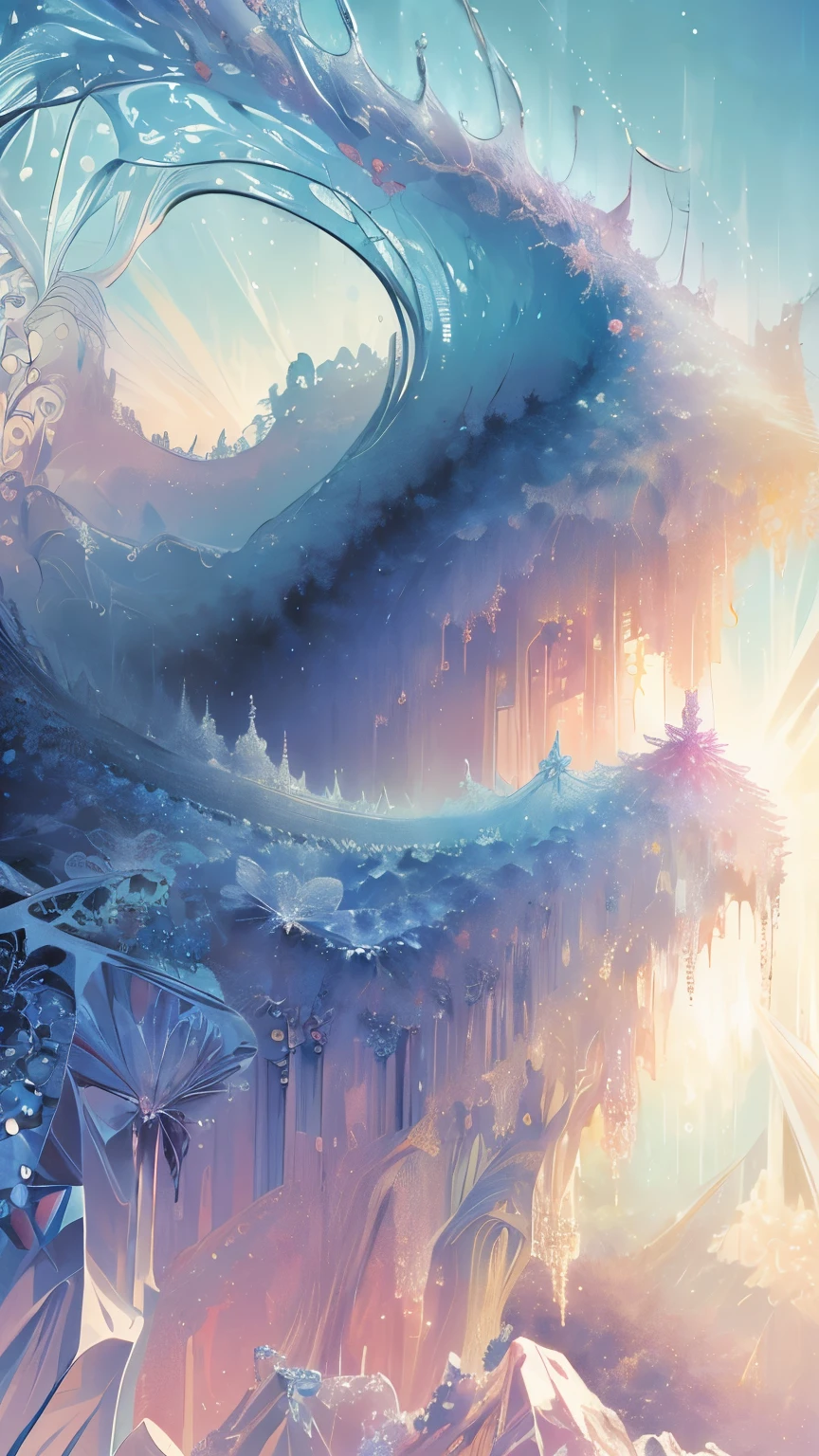 very detailed 、background with many flowers、 fractal art、Inner Strength、masterpiece、 Highest Quality 、 Ultra High Definition 、(masterpiece、 Highest Quality 、 Highest Quality 、 official art、 beautiful aesthetics :1.2)、Iridescent Gems、 tall very detailed 、( fractal art:1.3)