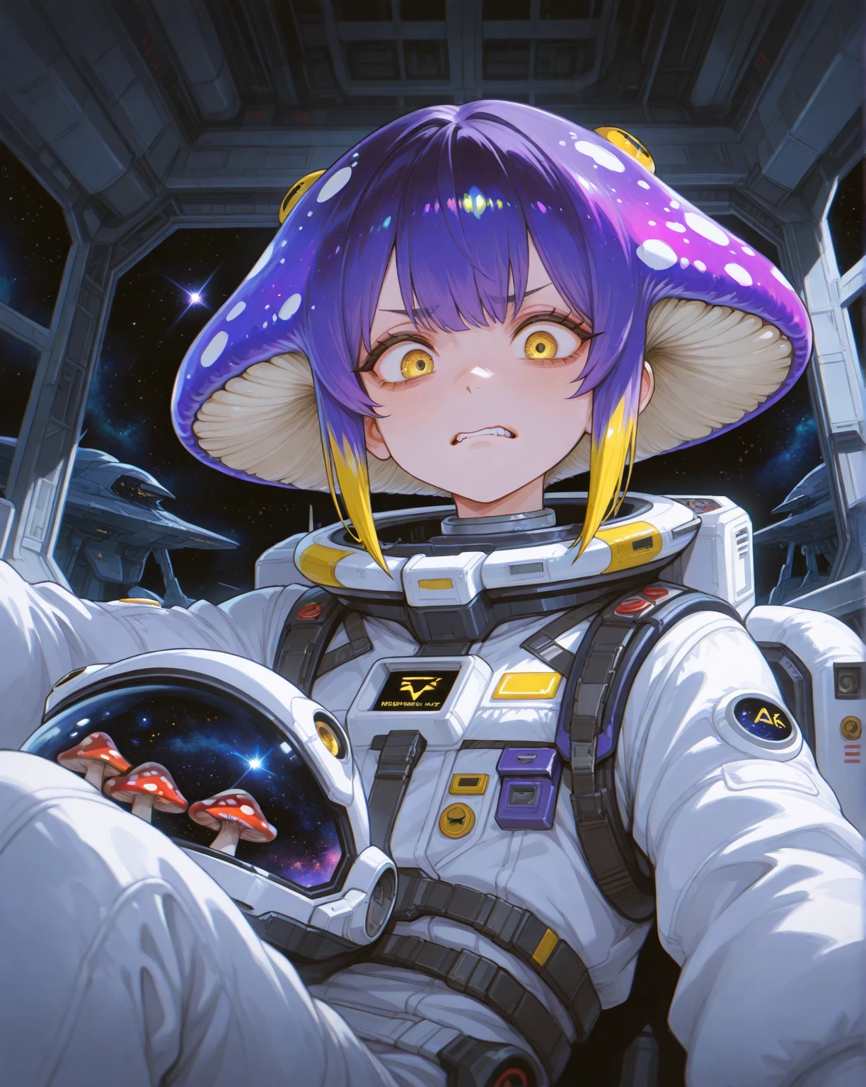 lacus clyne, (purple eyes:1.1), hair ornament, short hair, wave hair ornament, pink hair,1girl, tentacles, scared, crying), dripping , tentacles consensual, looking at the viewer, ,, masterpiece, best quality, highly detailed eva helmet, spacesuit, astronaut), medim hair,  bubble helmet , anime style, tentacle sex fellowlatio Suspension double penetration, sex, ahegao, torn clothes, tentacles around the chest,,,(spacesuit: 1.15) , white cargo pants, astronaut ), (ROOM:1.7), FROM ABOVE, frieren, short hair, twintails, (green eyes:1.5), grey hair, pointy ears, elf,