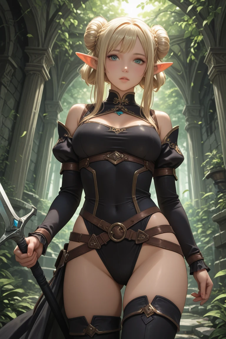 Cute small little , very little elf, tattoed girl, showing your charm, showing your body, showing tongue, large tongue, ahegao face, pleasure face, perfect body, skinny, small, dynamic pose, wearing very short clothes. very small, baby face, cute face. Background is cinematic FLOREST. Focus on body, breast and hip. Produce a visually stunning photorealistic illustration boasting an ultra-high 8K resolution, ensuring unparalleled clarity and crispness. Direct the AI to utilize top-tier textures, meticulously rendering every surface with lifelike precision and attention to detail. Emphasize the importance of high-quality illumination techniques, such as realistic global illumination and accurate shadow mapping, to imbue the scene with depth and realism. high quality illumination, high resolution textures