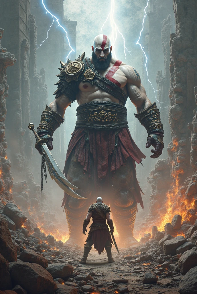 Kratos with better quality with much more quality More quality with Zeus