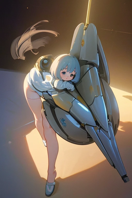 masterpiece, best quality, absurdres, 1girl, silver eyes, , <lora:age_slider_v2:1>, chocolate hair, Braided bangs, High ponytail, Long Hair, medium breasts, round breasts <lora:Round_Breasts_V7:0.6>, (embarrassed:1.4), (blush:1.2), open mouth, , nice hands, perfect hands, (Beautiful Finger), (slender:0.7), collarbone, (linea alba:1.2), (abs:0.75), navel, <lora:anti_longtorso_v10:0.55>, (cyberpunk, mecha musume, mecha armor:1.1), completely nude,
BREAK (riding:1.1), vaginal object insertion <lora:riding:0.7>, object insertion, mechanical parts, leaning forward,
BREAK (perfect anatomy), <lora:GoodHands-beta2:1> (From above:0.8), (looking down:1.2), <lora:looking_down:1.4>, (detailed eyes, tsurime:1.1) <lora:Tsurime:0.75>,