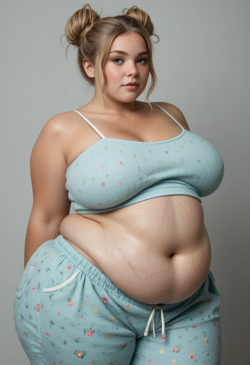 Fat obese girl
