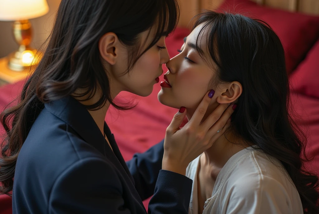 Gojo kissing itadori