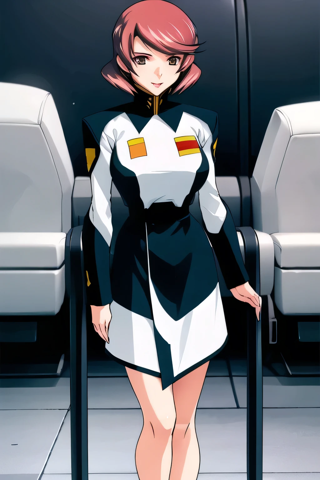 Pink hair roots,smile,Big Breastsでもウエストが細い, wet 、I can see through her skin,彼女のPink hair rootsの色がより鮮やかになりました、 It's an accurate depiction of hands and feet 、flight attendant's uniform with legs,It depicts her expression more delicately, dark blue panties ,(draw a more delicate expression),( yellow scarf),( navy blue blazer, dark blue micro mini skirt ),(the bottom of the blazer is a white blouse)( dark blue panties ),brown stockings,black high heels,一people々々々々々々々々々々々this is a great enough job, don't cut your face。I need it for work。, ,, , , She's an attractive woman , 立っているpeople々々々々々々々々々々can you draw things、 , , Big Breasts, Thin Waist , , ,I'm a woman 立っているpeople々々々々々々々々々々can you draw things、is very important at work, Her 5 fingers,people々々々々々々々々々々々々cinematic lighting and ray tracing to see dark blue panties through gaps ,30歳大people々々々々々々々々々 sexy woman,