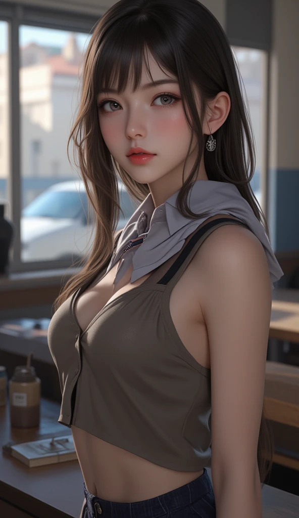 (Ultra Realistic), (Illustration), (Increased Resolution), (8K), (Extremely Detailed), (Best Illustration), potrait, face, beautiful and cute, graceful, white and smooth.