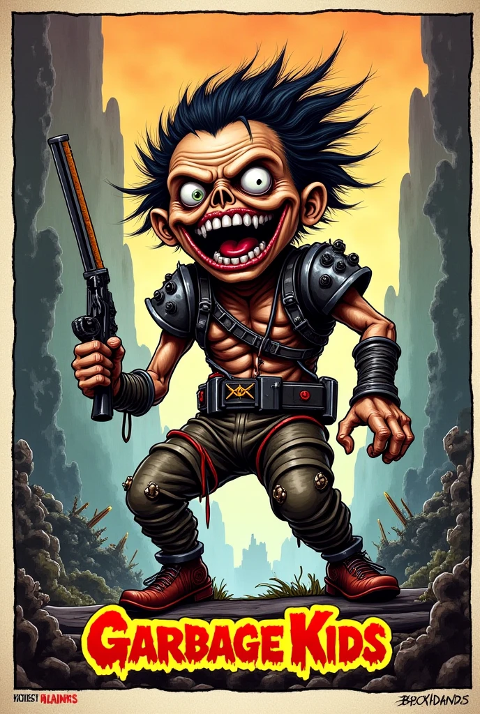 Super Mario style Pokmon style, HDR photo of (cartoon monster), (extremely bright:1.1), hmvi style, close up demon-dragon, upper body, (zdyna_pose:1.2), wearing a helmet with spikes, holding huge razors in both fists, (2 razors:2), one razor points up, the other razor down, an overcoat, an eye patch, a belt with a skull, a desert background, skulls on pedestals, Nazareth album cover 1978, nuclear explosion, Ozzy Osbourne album cover 1986, (sky with clouds and stars:1.5), (fingers clenched into a fist:1.5)
fantasy, (crepuscular rays:1.2), art by Masamune Shirow, art by J.C. Leyendecker,
(natural colors face:1.5). High dynamic range, vivid, rich details, clear shadows and highlights, realistic, intense, enhanced contrast, highly detailed. Dreamlike, mysterious, provocative, symbolic, intricate, detailed
<lora:hmvi:0.6> . Vibrant, cute, anime, fantasy, reminiscent of Pokmon series <lora:!action-sdxl-V0.5:0.4> . Vibrant, cute, cartoony, fantasy, playful, reminiscent of Super Mario series