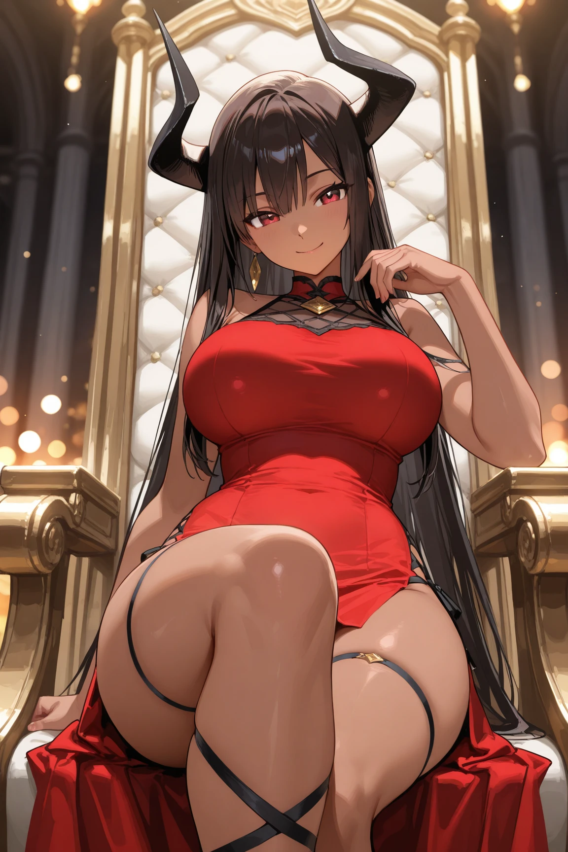 shot from head to toe、full body photographed、1 girl in、Plump body、Colossal tits、droopy chest、Big buttocks、plump thighs、chinese clothes、Chinese clothes showing cleavage、