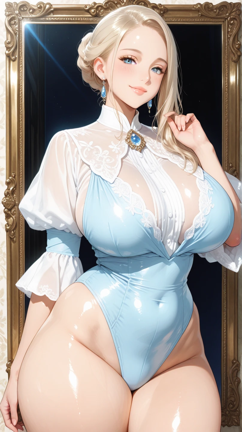 Saber big breasts noble outfit House made from condoms
