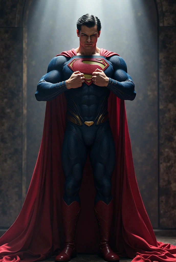 Jason mummified under the cloak of Wonder Man Superman Suit Man Of Steel Movie Wonder Man