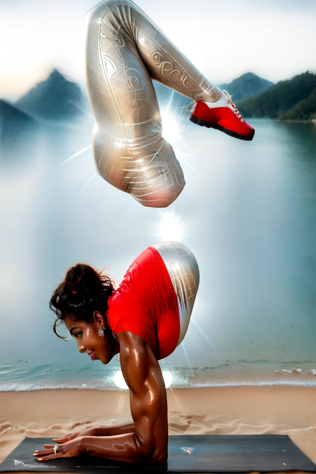 A dynamic dance, circus poster, intricate choreography, acrobatic performers, vibrant colors, dramatic lighting, motion blur, cinematic composition, neo-baroque style, chiaroscuro lighting, impasto textures, dynamic poses, gravity-defying stunts, immersive atmosphere, visually striking, high-contrast, bold colors, energetic, theatrical, (best quality,4k,8k,highres,masterpiece:1.2),ultra-detailed,(realistic,photorealistic,photo-realistic:1.37)
