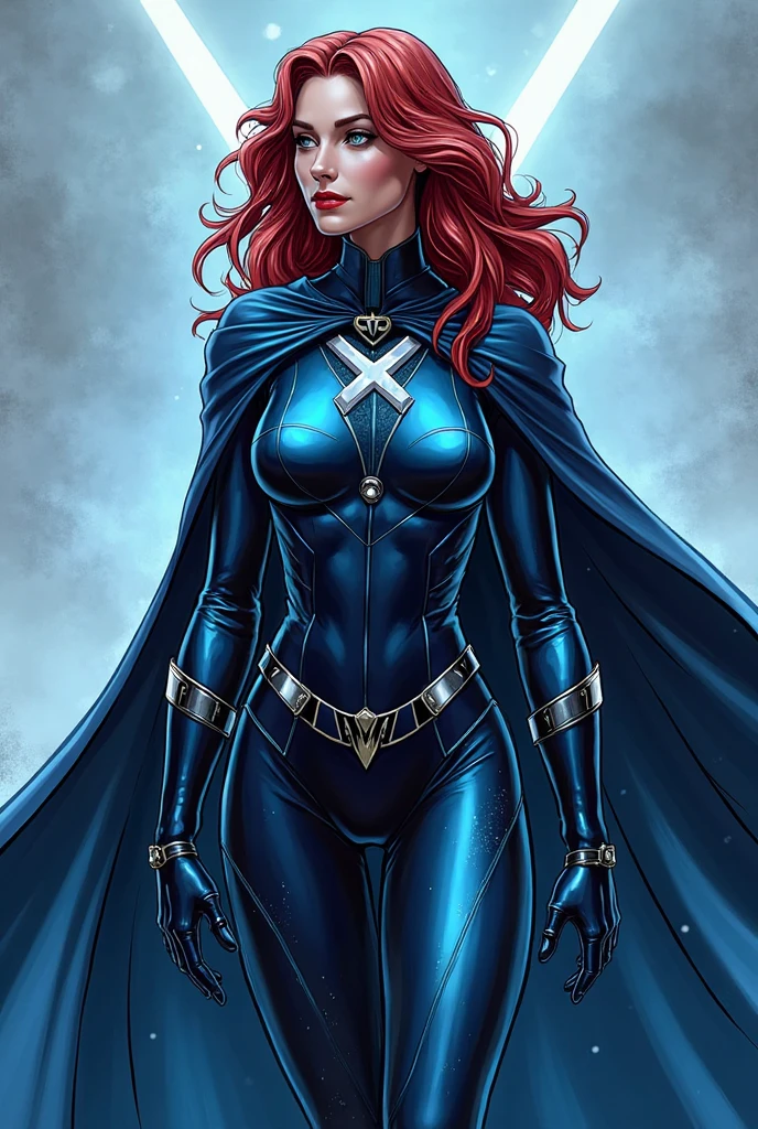 “Woman, long curly hair, long curly shoulder length red hair:1.3, blue eyes,full body, soft, cute, batgirl suit wide open, hands gloves, long boots, show nipples, show vagina, open legs:1.4