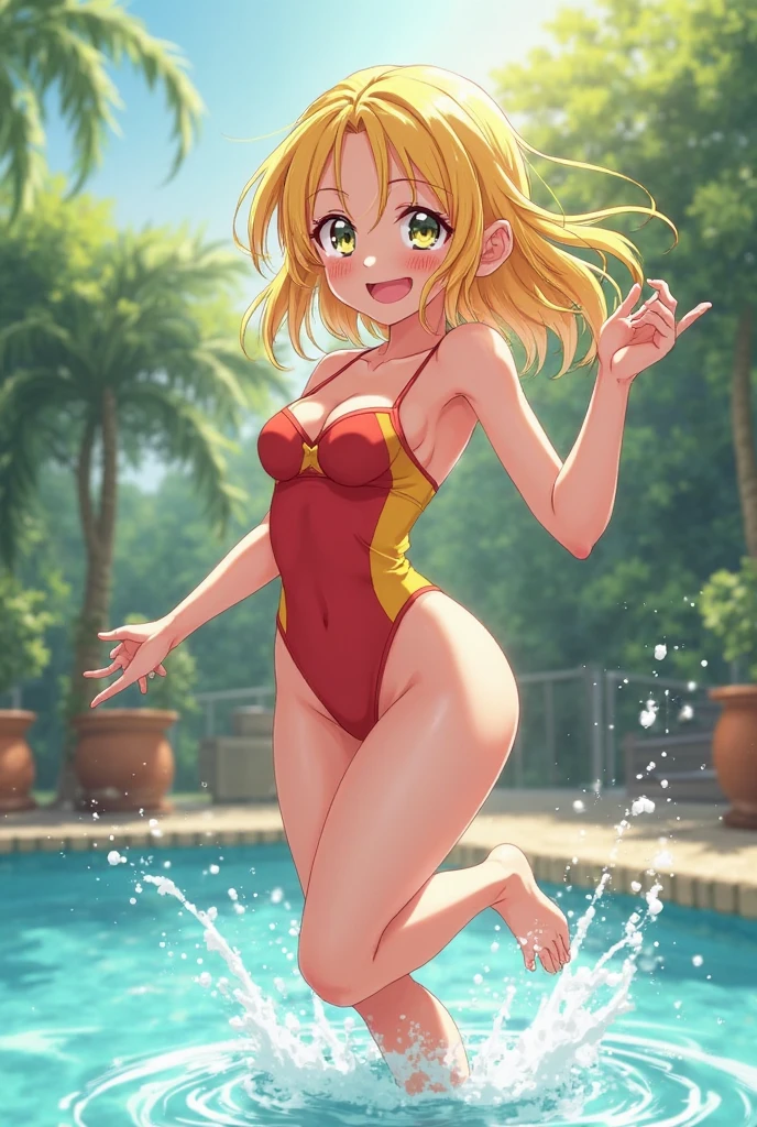 Has himiko toga in a swimsuit