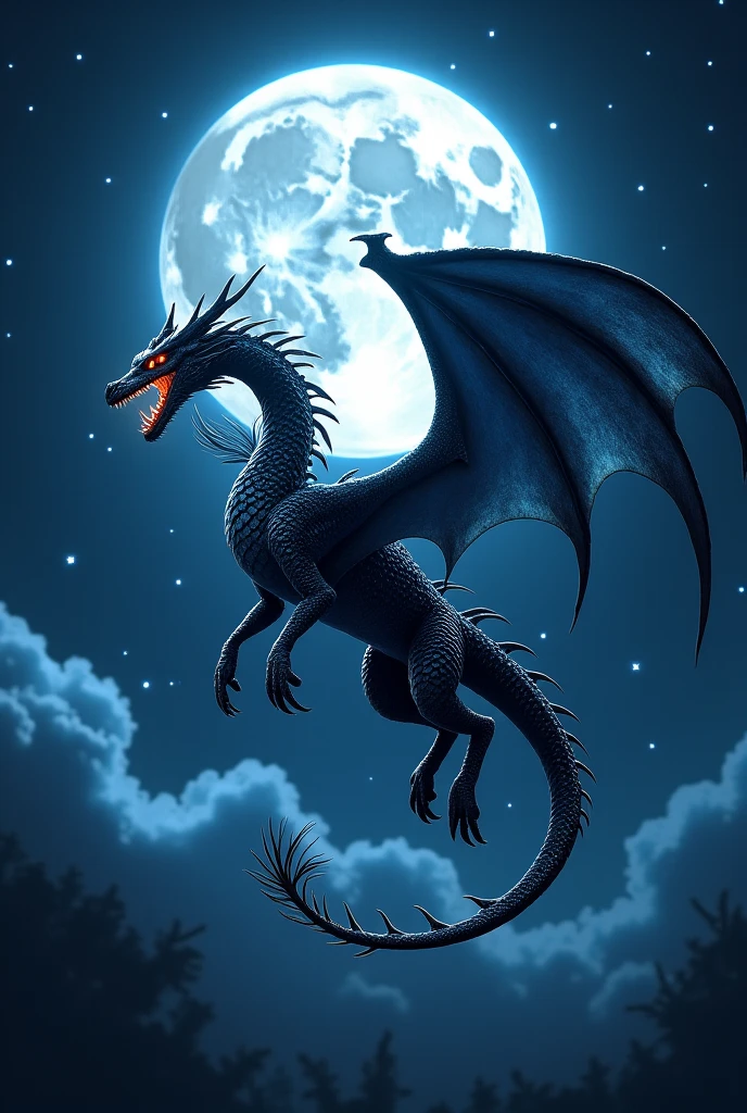 (A storm dragon with 2 wings flying through storm clouds), lots of clouds, (((high above the ground))), solo, ((lightning)), clouds, rain, BREAK, mystical creature, realistic, ultra detailed, dynamic pose, moonlit night