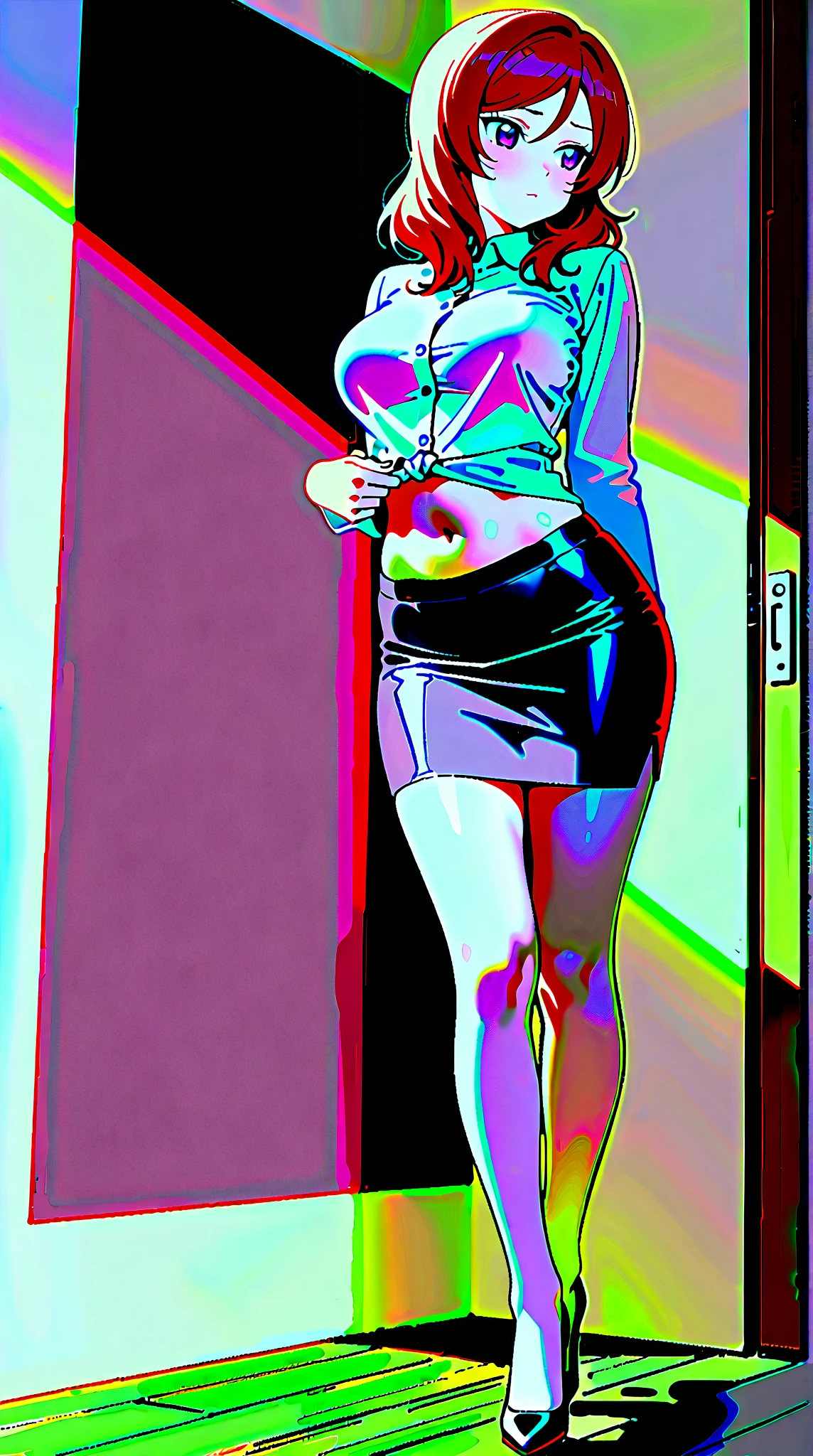 Beauty mother-in-law Height difference shopping Supermarket Black Hair Straight long hair hairpin White knitted sweater ((Mother and daughter have beautiful breasts)), mini skirt squat White panties, broken home, gang, (masterpiece), best quality, expressive eyes, perfect face, ((a teary beautiful ??? girl being spanked)), unclad, skirt lifted, (red bottom), pinned down, puffy nips, damsel in distress, ((cute body)), (thighs spread open),ryona, short, slap mark, dripping, spurting