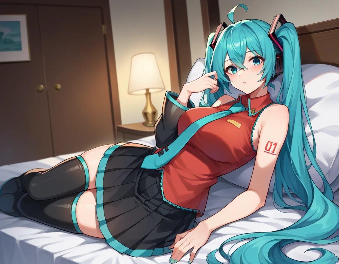 Light blue long hair sitting on sofa、Twin-tailed Girl, Anime Girls、Has a large dark brown band-aid on his leg、From Girls Frontline, Soda themed girl, Best Anime 4K Konachan Wallpaper, artstation pixivでトレンド, 魅惑的なAnime Girls,