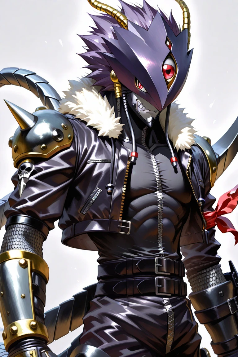 《the original god》Arataki Kazuto , male people，brunette color hair， chest muscle，（（ Sexy ））, Venom symbiote for your body, Black mucus of the body , into venom, （venomize），Black bodysuit，（Cloak），Red cape，Abs，（Adult male）（（Venom possession，venom symbiote）），struggling，Battle damage，((Masterpiece)), ((Best quality)), Ultra detailed,((illustration)), Dynamic Angle, Detailed light, (Delicate eyes), Floating, 1boy, Male focus, Head, Clothing, Yellow eyes, necklace, tattoo, (Forehead:0.8), (ahoge:0.8), jewelry, brunette color hair,apathy，Ray， chest muscle， Sexy , Venom symbiote for your body, Black mucus of the body , （into venom）, Venom，frontage，Bust photo，White tight-fitting top，spiderman outfit，style of anime4 K， 4K anime wallpaper， Badass anime 8 K， 4 k comic wallpaper， young anime man， Anime boys， Anime wallpapers 4 k， Anime wallpaper 4K， High quality anime art style， Anime moe art style， Anime art wallpaper 8 K， Anime art wallpaper 4 K， RGB lighting
