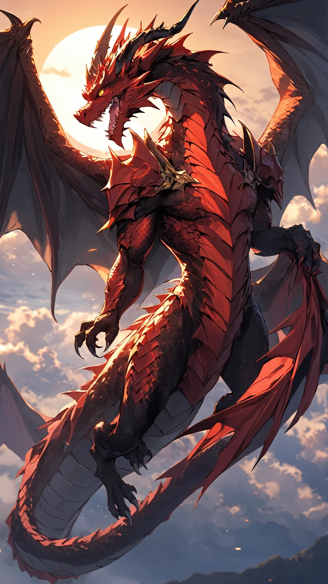 Red smiling Dragon ??????