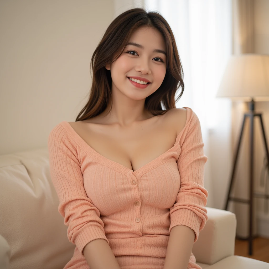 (((masterpiece))), (((Highest quality: 1.4))), ((Super detailed: 1.4)) ,A naive 33-year-old wife、(Wearing a knitted dress)、(Ultra-realistic pantyhose:1.3)、Sitting on a chair at an open cafe、Height: 156cm, A little chubby、Japanese Model, Short Layered Hair、Of Japanese, Neat and clean Japan woman, Japanese Goddess, Innocence、RAW Photos, (In 8K、Highest quality、masterpiece:1.2)、(Intricate details:1.4)、(Photorealistic:1.4)、Octane Rendering、複雑な3DレンダリングのSuper detailed, Studio Soft Light, Rim Light, Vivid details, Super Detail, Realistic skin texture, Detailed aspect, Beautiful details in the eyes, Highly detailed CG Unity 16k wallpaper, compensate, (Detailed Background:1.2), Shiny skin、Bare thighs!!!、