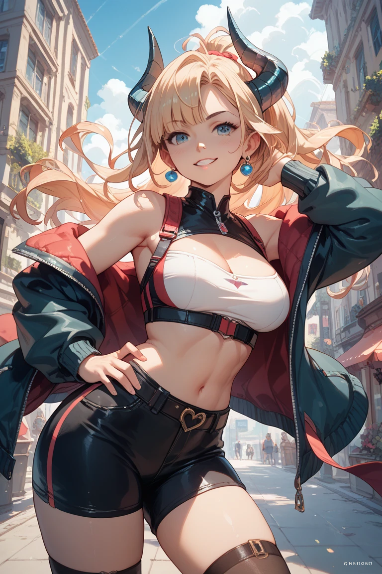 top-quality、Top image quality、masterpiece、An elf girl((18year old、Best Bust、big bast,Beautiful blue eyes、Breasts wide open, Blonde twintails、A slender,Large valleys、Reflecting the whole body、red scarf、Clothes in black robes、Undressing Pose、Lie on your back on the floor))hiquality、Beautiful Art、Background with((Inside a triangular tent、nigh sky)))、,masutepiece、visualart、depth of fields、