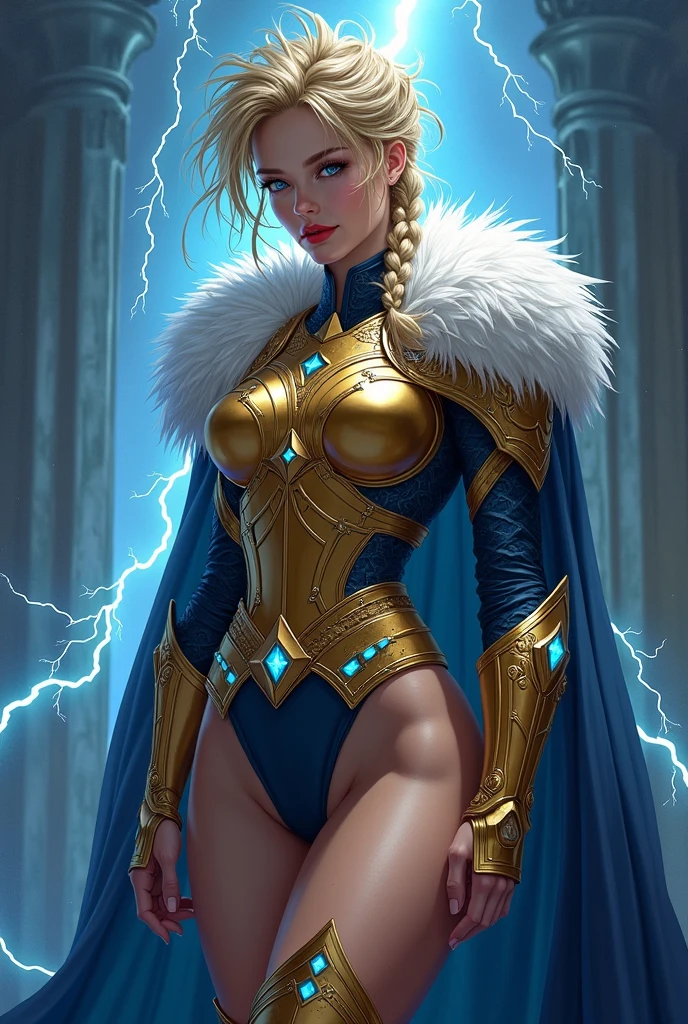 Princess Irulan Corrino from Dune by Frank Herbert in royal attire, observing a Giedi Prime sunset from a high terrace, Type of Image: digital painting, Art Styles: Concept Art, Art Inspirations: DeviantArt, Behance, Rutkowski, Camera: wide angle, Shot: panoramic, Render Related Information: 8K resolution, (otherworldly sunset:1.3), (intricate costume design:1