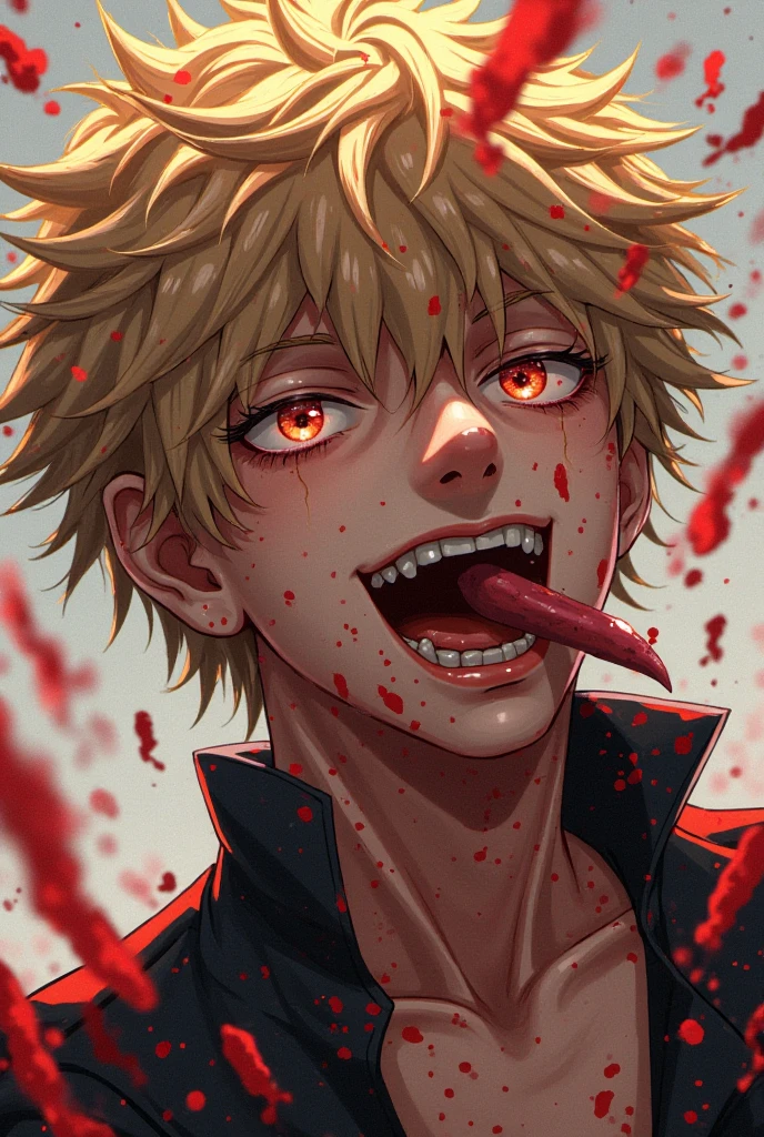 cute cartoon blood character