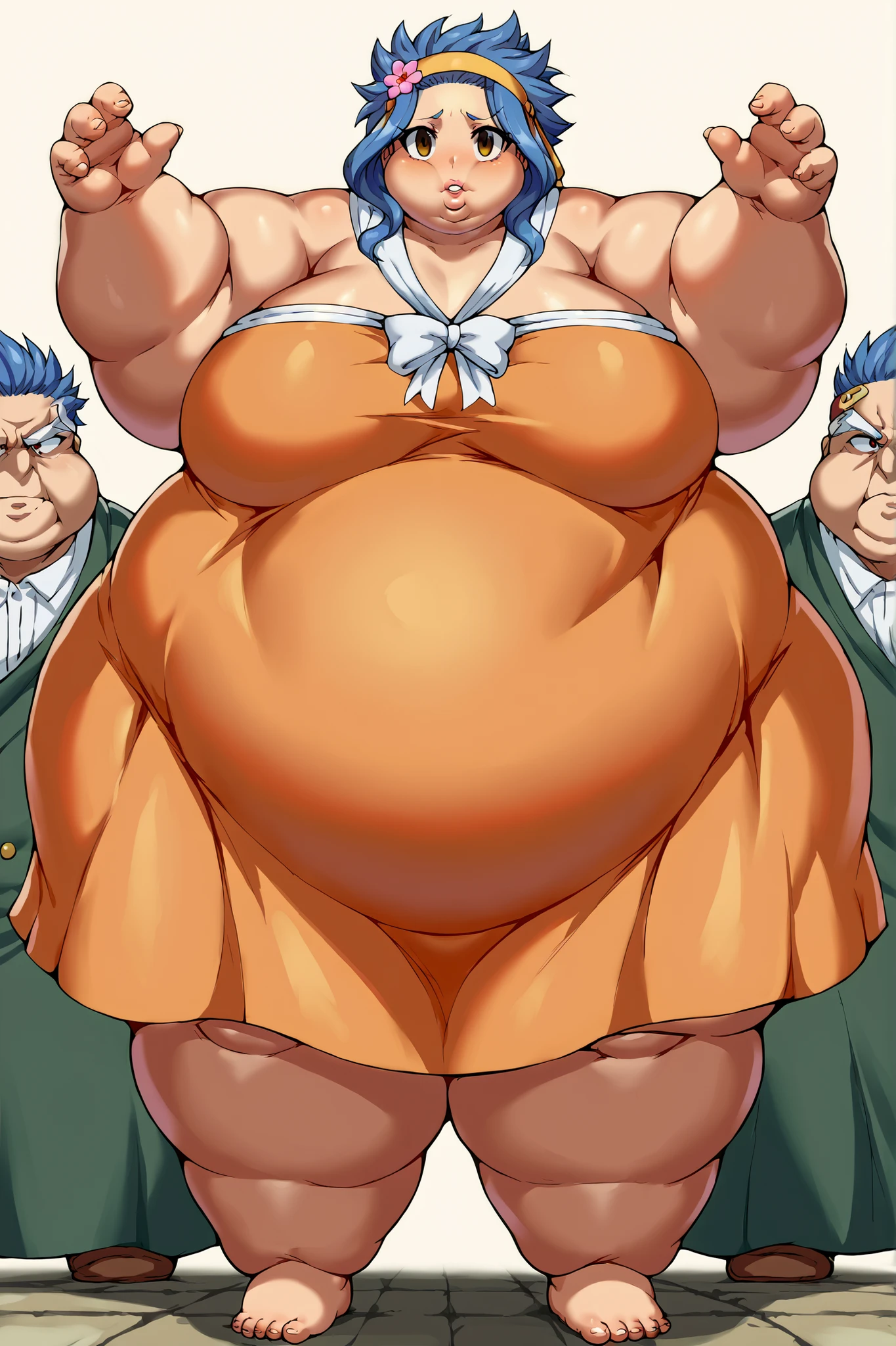 art by kipteitei, 1girl, dark green hair , hair in pony tail, maki zenin from the anime jujutsu kaisen, big jiggly belly, pretty face, nose, lips, beautiful eyes, circle glasses, (best quality, masterpiece, 4k, sharp focus), professional photograph, sharp focus, dramatic, award winning, cinematic lighting, octane render, unreal engine, volumetrics dtx, anime style,