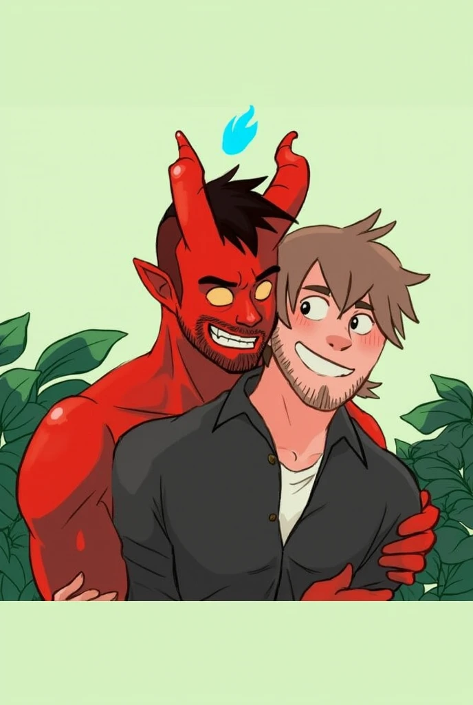 red demon goat fucking anal male man