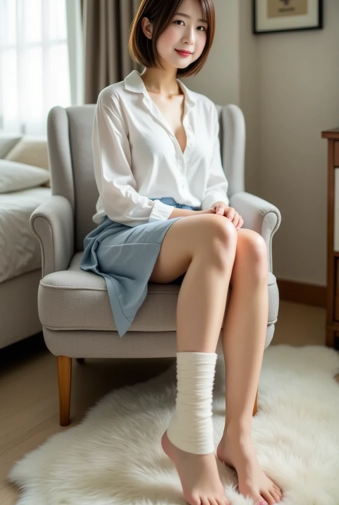 A 25-year-old woman in a white nurse uniform sits with her legs apart, Exposing panties. nurse ÉO
H15, Wearing slightly dirty Nike short white socks, Wearing nurse clothes, nurse, nurse girl, Wear short socks, Sitting in thigh-high socks, Wearing a pink blouse,
Come on, smell my feet、