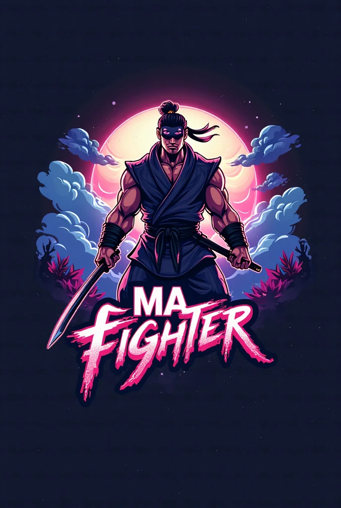 Drawing of MMA fighter, comic drawing book style, Comic cover